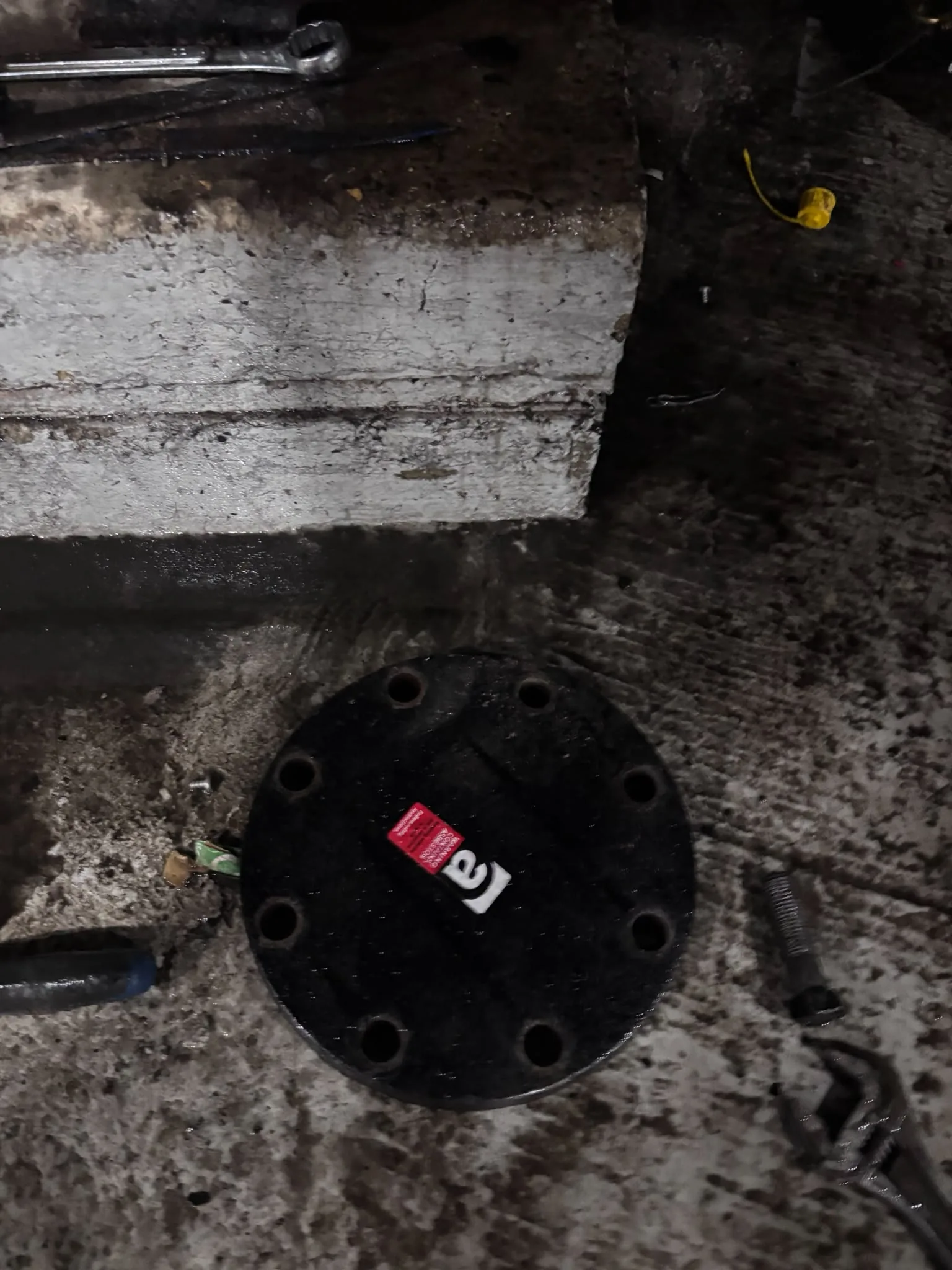 Artex scraping from a concrete ceiling during Tufnell Park refurbishment